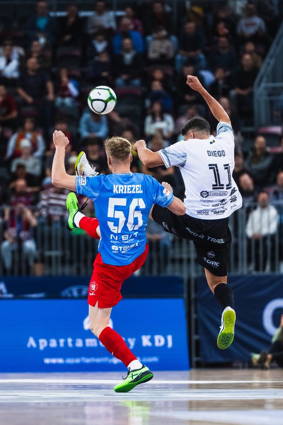 Piast Gliwice – MNK Bubamara Cazin. PreZero Arena Gliwice, 27.10.2026. Zdjęcie 15.